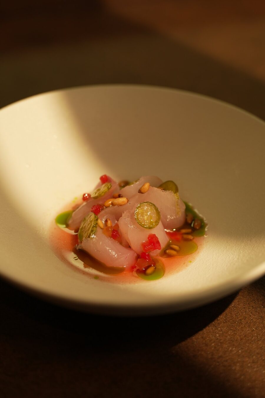 Plated course at Liora